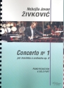 Concerto no.1 op.8: per marimba e orchestra marimba e piano