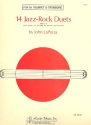 14 Jazz-Rock Duets for trumpet and trombone (grade 3-4)