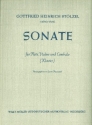 Sonate fr Flte, Violine und Cembalo (Klavier)