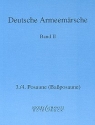 Deutsche Armeemrsche Band 2 Posaune 3/4 (Baposaune)