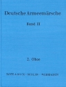 Deutsche Armeemrsche Band 2 Oboe 2