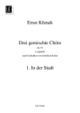 IN DER STADT FUER GEM CHOR A CAPPELLA CHORPARTITUR KELLER, GOTTFRIED, TEXT