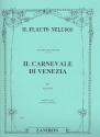 Il carnevale di venezia per flauto solo
