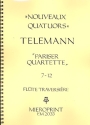 Pariser Quartette Band 2 (Nr.7-12) fr Flte, Violine, Gambe, Cello und Bc Stimmen im Faksimile