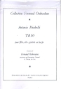 Trio pour flute, alto, guitare ou harpe 3parts