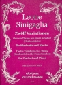 12 Variationen ber ein Thema von Franz Schubert fr Klarinette in A und Klavier