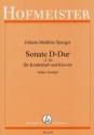 Sonate D-Dur fr Kontraba und Klavier