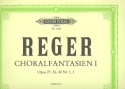 Choralfantasien Band 1 fr Orgel (OP.27, 30, 40,1-2)