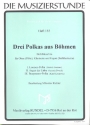 Drei Polkas aus Bhmen  fr Oboe (Flte), Klarinette und Fagott (Baklarinette) Partitur und Stimmen