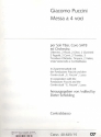 Messa di Gloria fr Soli (TB), Chor und Orchester Kontraba