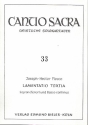 Lamentatio tertia fr Sopran (Tenor) und Bc