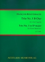 Trio B-Dur Nr.3 fr 3 Fagotte Partitur und Stimmen