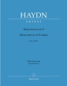 Missa brevis F-Dur Hob.XXII:1 fr Soli (SS), Chor und Orchester Klavierauszug