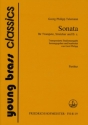Sonate fr Trompete, Streicher und Bc Partitur