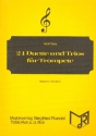 24 Duette und Trios fr Trompete (Klarinette/Tenorhorn) Partitur