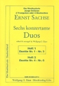 6 konzertante Duos Band 1 (Nr.1-3) fr 2 Trompeten (Klarinetten) Spielpartitur