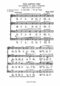Letzte Bitte fr Mnnerchor a cappella Partitur (en/dt)