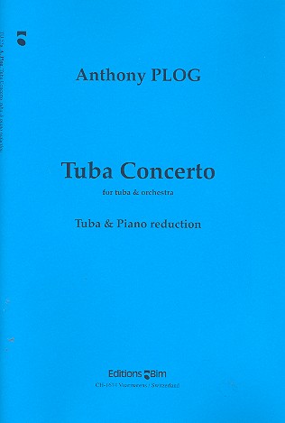 Concerto for tuba and orchestra for tuba and piano