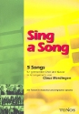 Sing a Song 5 Songs fr gem Chor und Klavier Chorheft (dt/en)