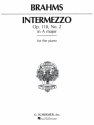 Intermezzo A major op.118,2 for piano