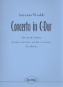 Konzert C-Dur RV446 für Oboe, Streicher und Bc Partitur