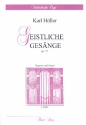 Geistliche Gesnge op.17 fr Sopran und Orgel Partitur (dt/en)