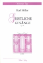 Geistliche Gesnge op.17 fr Sopran und Orgel Partitur (dt/en)