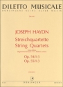 Streichquartette op.54,1,3 und op.55, 1-3  Stimmen