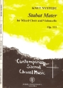 Stabat Mater op.111 for mixed chorus and violoncello score