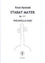 Stabat mater op.111 for mixed choir and violoncello violoncello part
