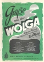 Gre von der Wolga: Konzert- fantasie ber russische Volksmelodien Klavierausgabe mit Akkord-Bezeichnung