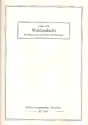 Waldandacht fr Soli (TB) und Mnnerchor a cappella Singpartitur