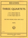 3 string quartets for string quartet parts