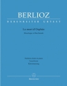 La mort d'Orphee fr Tenor, 2 Chre und Orchester Klavierauszug