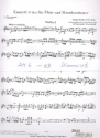 Konzert D-Dur Hob.VIIf:1 fr Flte und Streicher Stimmensatz (Cembalo und 3-3-2-2-1)