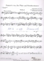 Konzert D-Dur Hob.VIIf:1 fr Flte und Streicher Stimmensatz (Cembalo und 3-3-2-2-1)