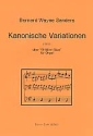 Kanonische Variationen ber O Filii et Filiae fr Orgel