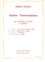 Menuet vif et gigue fr Oboe (Flte) und Gitarre 4 transcriptions Nr.2