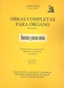 Obras completas vol.2 para organo Sonatas y piezas varias