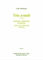 Trio a-Moll op.40 fr Klarinette in A, Violoncello und Klavier Partitur und Stimmen