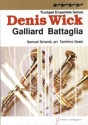 Galliard Battaglia fr 4 Trompeten Partitur und Stimmen