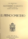 Il primo omicidio oratorio a 6 voci con stromenti partitura