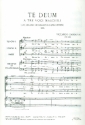 Te Deum fr Mnnerchor und Orgel Partitur