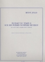 Plupart du temps vol.2 sur des pomes de Pierre Reverdy pour voix de tnor, saxophone tnor et violoncelle partition et 2 parties