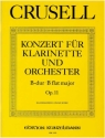 Konzert B-Dur op.11 fr Klarinette und Orchester fr Klarinette und Klavier