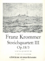 Streichquartett op.18/3  Stimmen