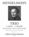 Trio c-Moll fr Klavier, Violine und Violoncello