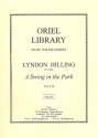 A Swing in the Park  for 4 recorders (satb) score and parts