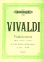 Konzert g-Moll RV326 op.7,1-3 fr Violine, Streicher und Bc Partitur