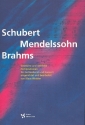 Schubert Mendelssohn Brahms Geistliche und weltliche Kompositionen fr Blechblser,  Partitur